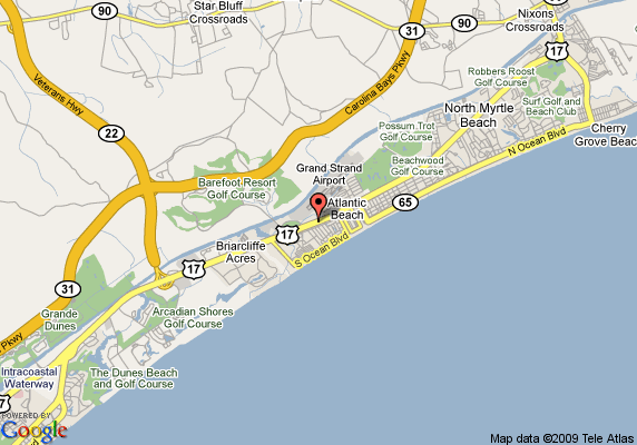 google maps north myrtle beach south carolina