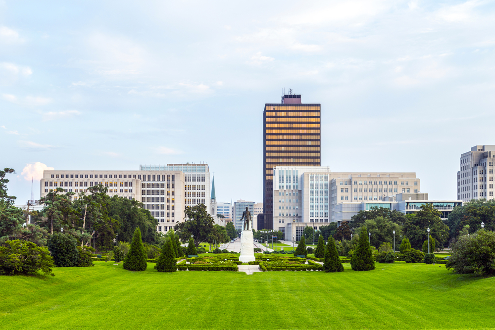 Baton Rouge real estate market skyline