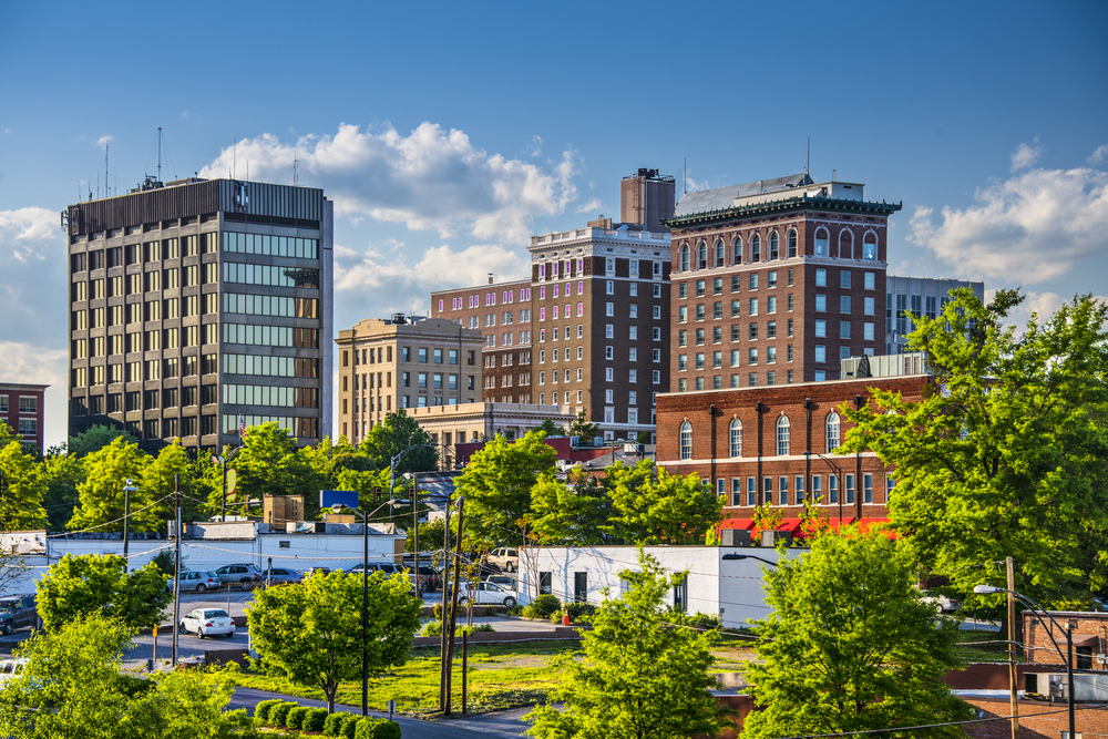 Greenville skyline