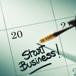 Note saying to start business