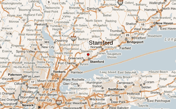 Stamford-map