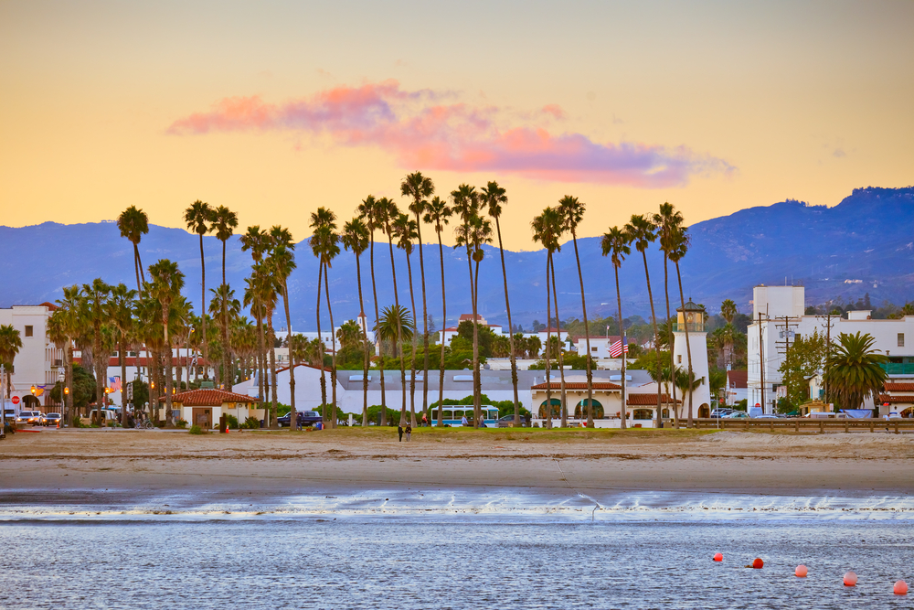 Waterfront view of Santa Barbara housing market.