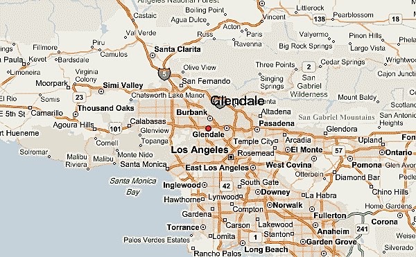 Map of Glendale neighborhoods