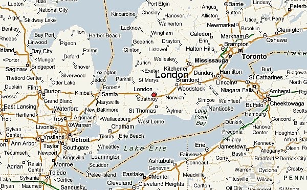 Map of London neighborhoods