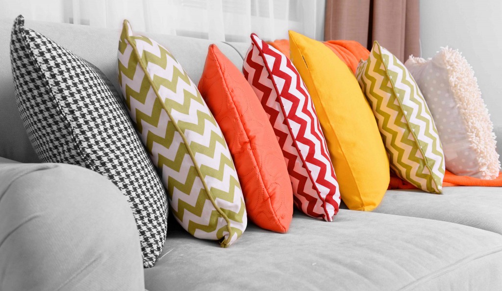 throw pillows