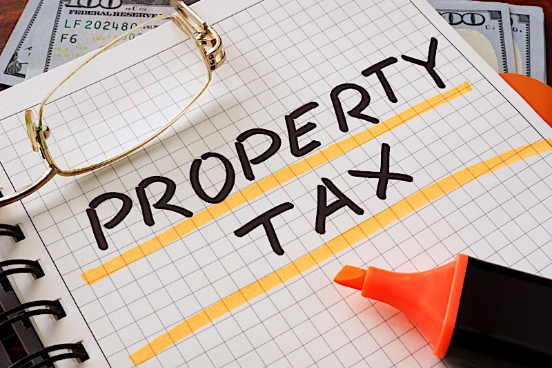 Calculating property taxes