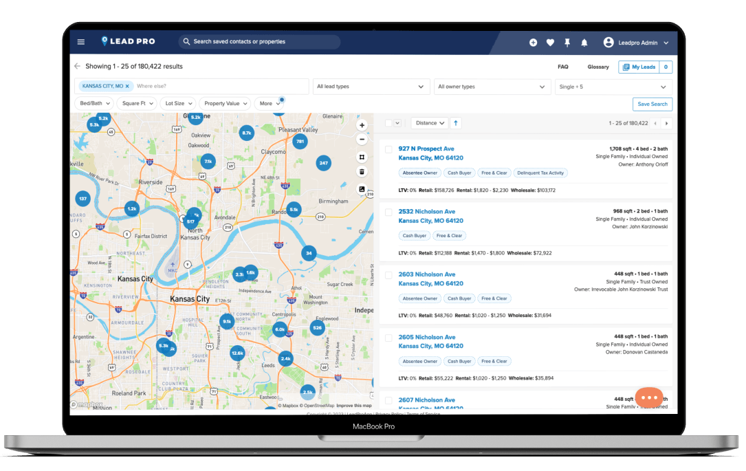 LeadPro Screenshot