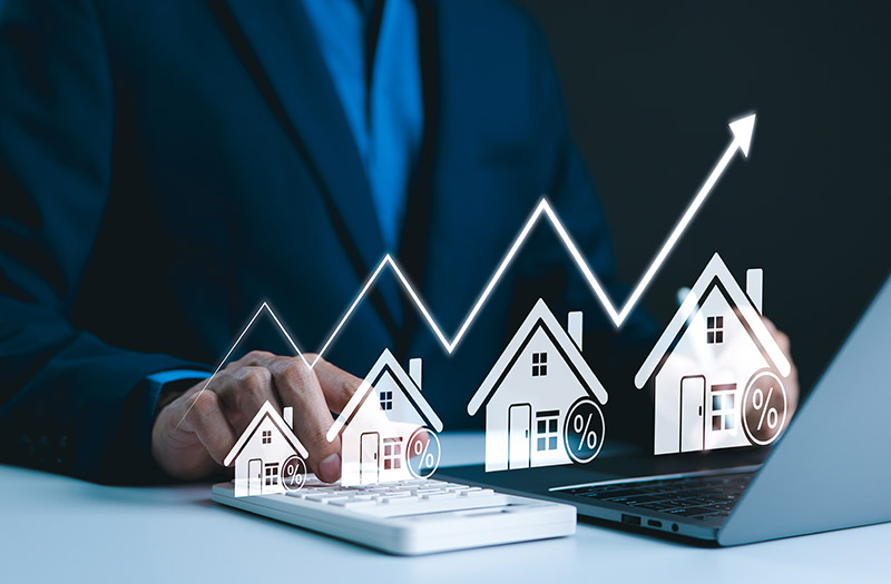 Rising interest rates in real estate